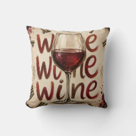 We Wine  クッション
