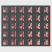 We Won TRUMP INAUGURATION American Flag  ラッピングペーパー (フラット)