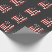 We Won TRUMP INAUGURATION American Flag  ラッピングペーパー (角)