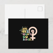 We Won't Go back ポストカード (正面/裏面)