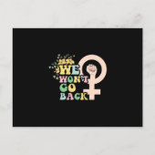 We Won't Go back ポストカード (正面)