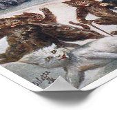 WE WON'T GO HOME TILL MORNING, Louis Wain ポスター (角)