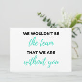 We Wouldn't Be The Team That We Are 2 シーズンカード (スタンド正面)