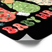 We Wrap The L D Nicu Mother Baby Nurse Xmas  ポスター (角)