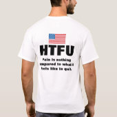 WEAKHURDLEを死者踏みつぶして下さい Tシャツ (裏面)