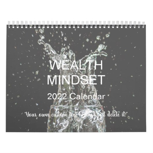 Wealth Mindset カレンダー (カバー)