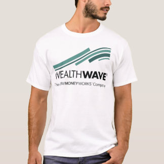 WealthWave |の人は袖のTシャツをショートさせます Tシャツ