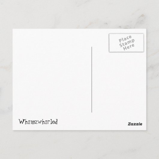 Weape Be With Youのはがき ポストカード (裏面)