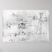 Weaponry designs, fol. 40v-a ポスター (正面)