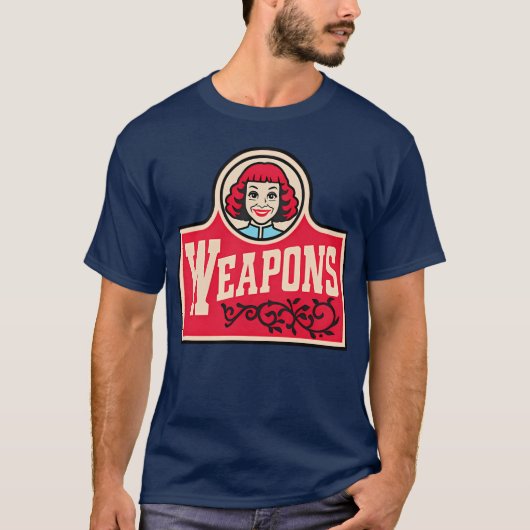 Weapons Movie Gladys ホラーTシャツ Tシャツ (正面)
