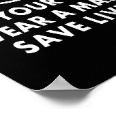 Wear a Mask Do Your Part Public Health PSA ポスター (角)