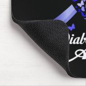 Wear Blue For My Nephew T1d Diabetes Awareness Blu マウスパッド (コーナー)