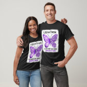 Wear purple alzheimer's and brain awareness month tシャツ (ユニセックス)