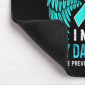 Wear Teal &amp; Purple I Miss My Daughter Suicide  マウスパッド (コーナー)