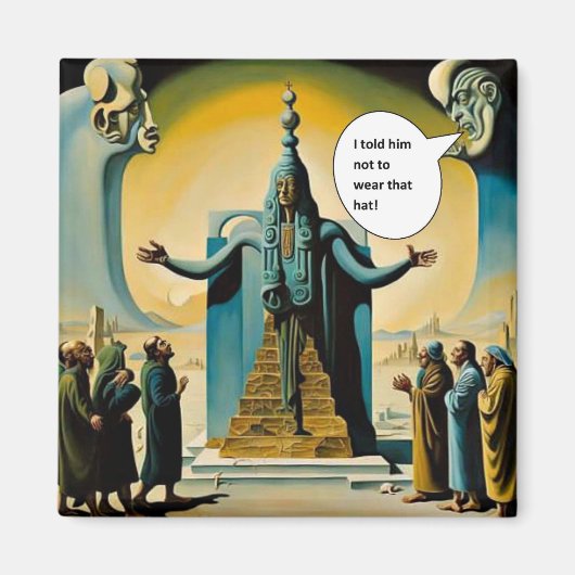 Wear that hat マグネット (正面)