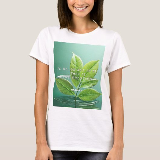 Wear the Wit of Shakespeare Tシャツ (正面)