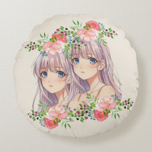 Wear Your Imagination ラウンドクッション (正面)