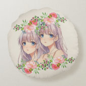 Wear Your Imagination ラウンドクッション (裏面)