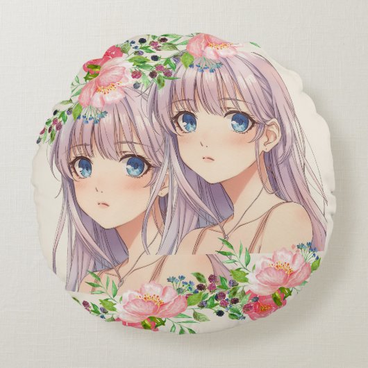 Wear Your Imagination ラウンドクッション (正面)