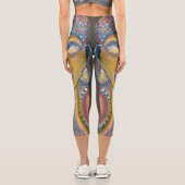 Wear Your Love© Capri Leggings with original art カプリレギンス (裏面)
