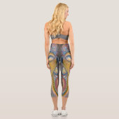 Wear Your Love© Capri Leggings with original art カプリレギンス (裏面)
