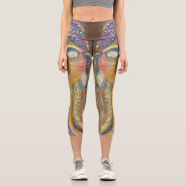 Wear Your Love© Capri Leggings with original art カプリレギンス