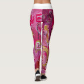 Wear Your Love leggings - Toni Carbone Original Ar レギンス (裏面)