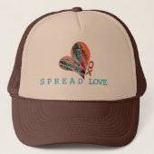 Wear Your Love trucker hat - Spread Love キャップ (正面)