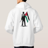 Wear Your Support Proudly with Our Palestine Sweat パーカ (裏面)