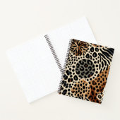 Wearful Leopardスキンノートブック ノートブック (内部)