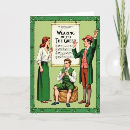 Wearing Green Music Card カード (正面)