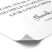 Wearing is Caring Wear a Mask Sign ポスター (角)