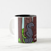 weaselアラート ツートーンマグカップ (正面左)