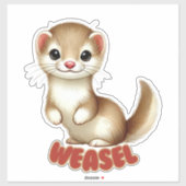 WEASEL -子供部屋 シール (シート)