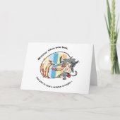 Weasel & Baboon "Mommy Likes You Best" カード (正面)