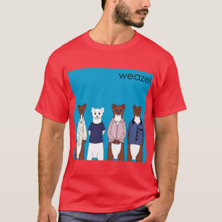 Weasel Blue Album funny friends Tシャツ