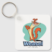 Weasel Proud Character Graphic キーホルダー (正面)