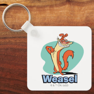 Weasel Proud Character Graphic キーホルダー