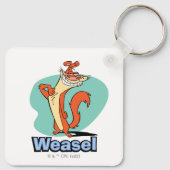 Weasel Proud Character Graphic キーホルダー (裏面)