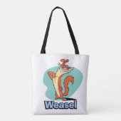 Weasel Proud Character Graphic トートバッグ (裏面)
