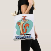 Weasel Proud Character Graphic トートバッグ (クローズアップ)