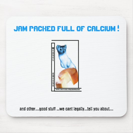 WeaselCheeseのマウスパッド マウスパッド (正面)