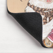 Weaselhoffer Ferret Mousepad Design博士 マウスパッド (コーナー)