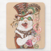Weaselhoffer Ferret Mousepad Design博士 マウスパッド (正面)