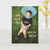 Weather Cardの下(ドッグコーンの少年) カード (黄色い花)