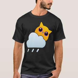 Weather Catウィジェおもしろいット Tシャツ