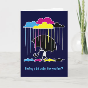 Weather Greetingカードの下 カード