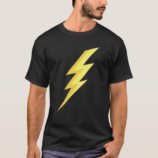 Weather Rain Lightning Thunder Tシャツ (正面)