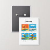 Weather seasons 缶バッジ (正面/裏面)