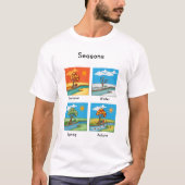 Weather seasons tシャツ (正面)